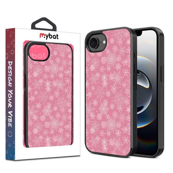 MyBat Design Lab Series Case for Apple iPhone 17e / 16e - Pink Snowflakes - MIP16ECSLESM282-1.jpg
