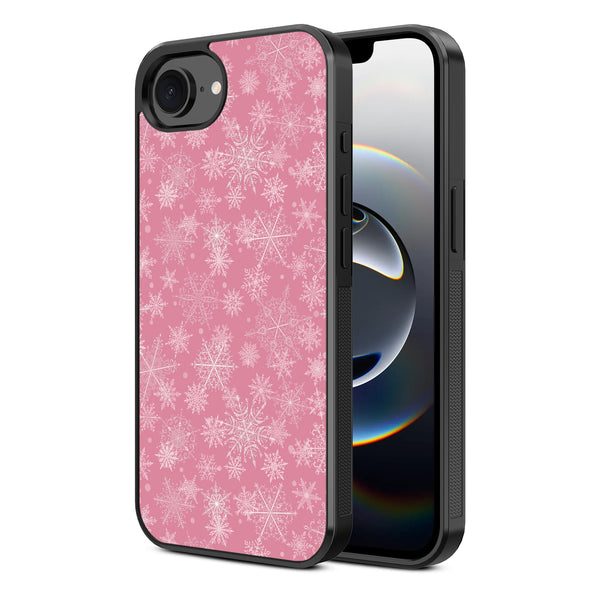 MyBat Design Lab Series Case for Apple iPhone 17e / 16e - Pink Snowflakes - MIP16ECSLESM282-2.jpg