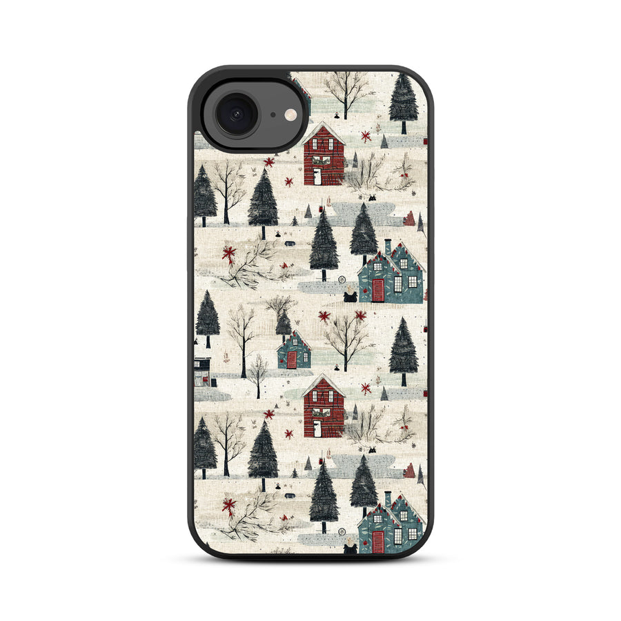MyBat Design Lab Series Case for Apple iPhone 17e / 16e - Charming Cottages - MIP16ECSLESM294-3.jpg