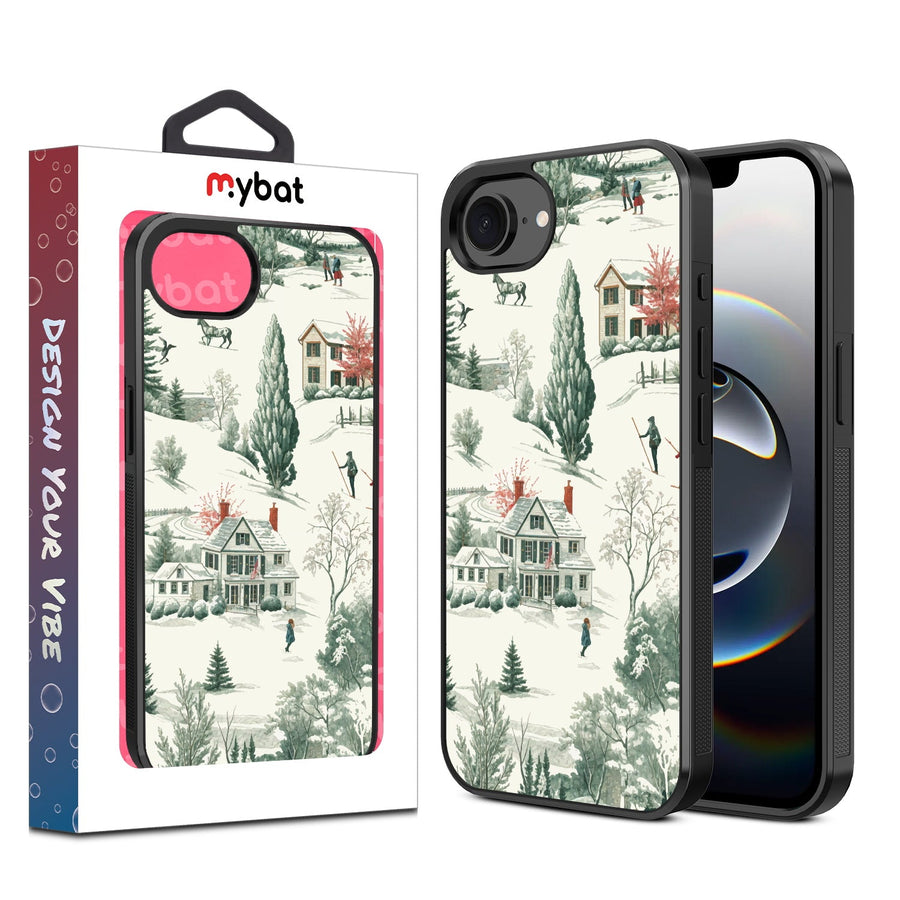 MyBat Design Lab Series Case for Apple iPhone 17e / 16e - Ski Lodge