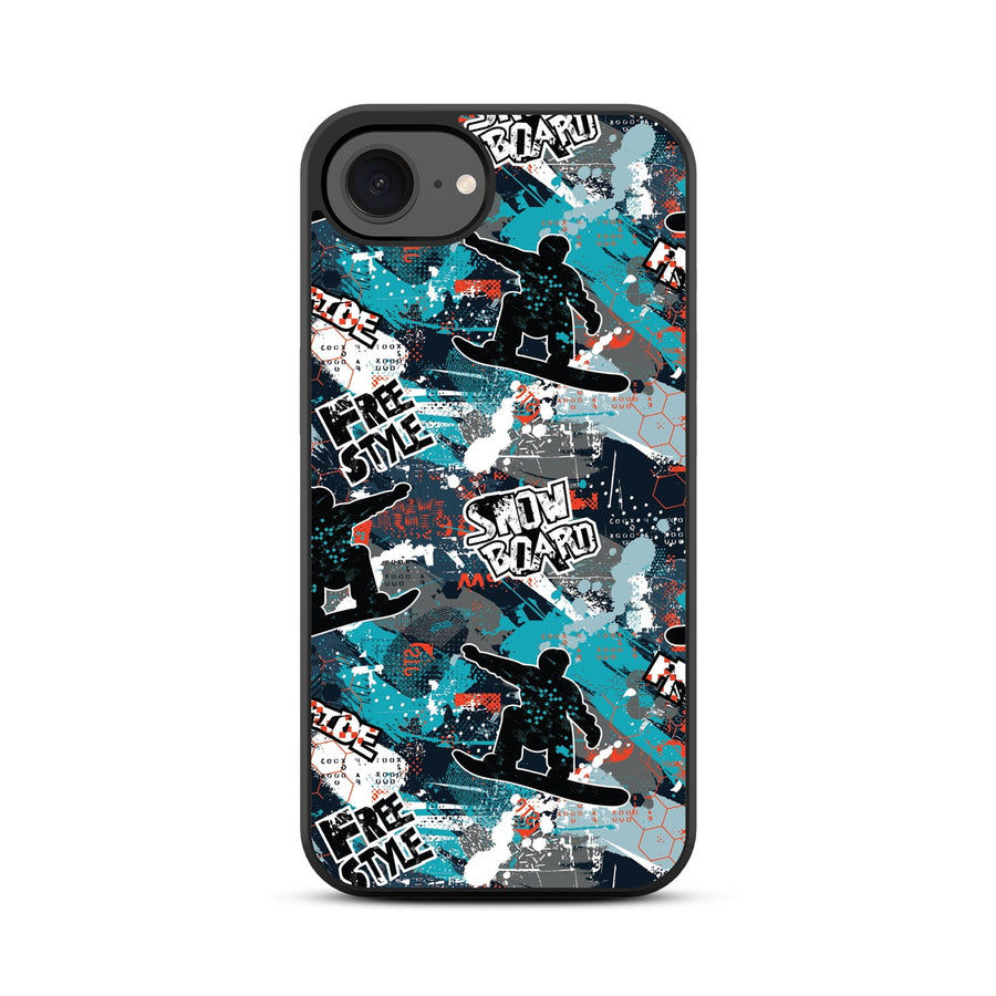 MyBat Design Lab Series Case for Apple iPhone 17e / 16e - Shredding Freestyle