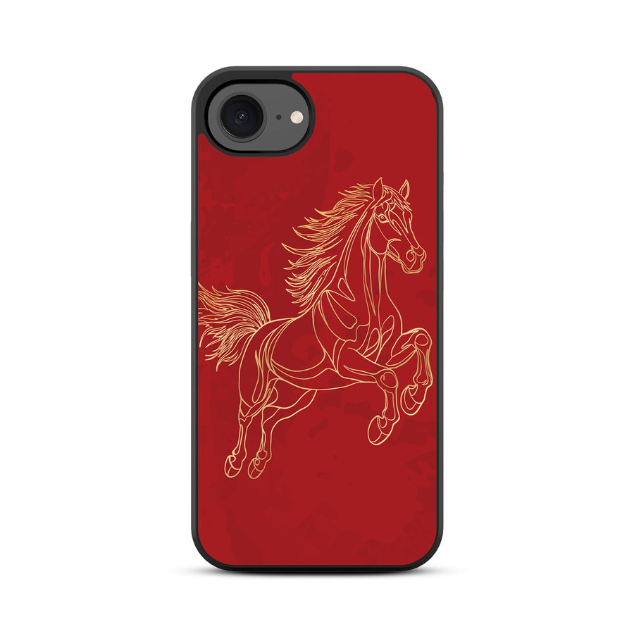 MyBat Design Lab Series Case for Apple iPhone 17e / 16e - Fire Horse - MIP16ECSLESM460-3.jpg