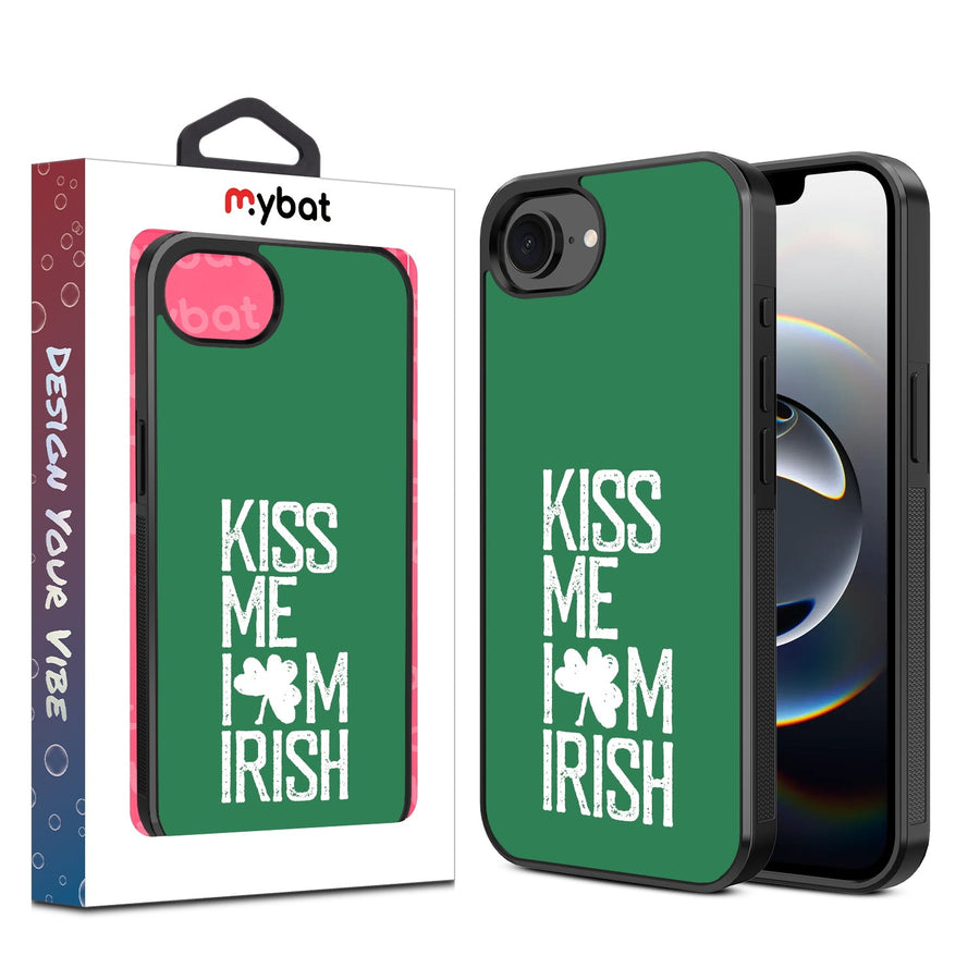 MyBat Design Lab Series Case for Apple iPhone 17e / 16e - Kiss Me I'm Irish