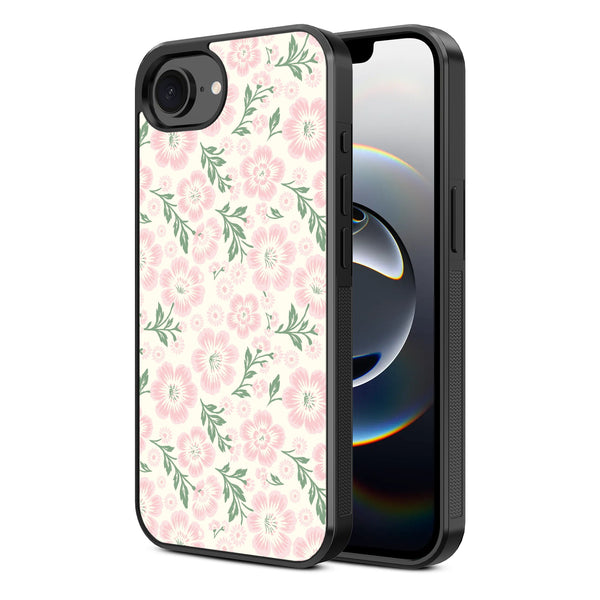 MyBat Design Lab Series Case for Apple iPhone 17e / 16e - Pink Posies - MIP16ECSLESM473-2.jpg
