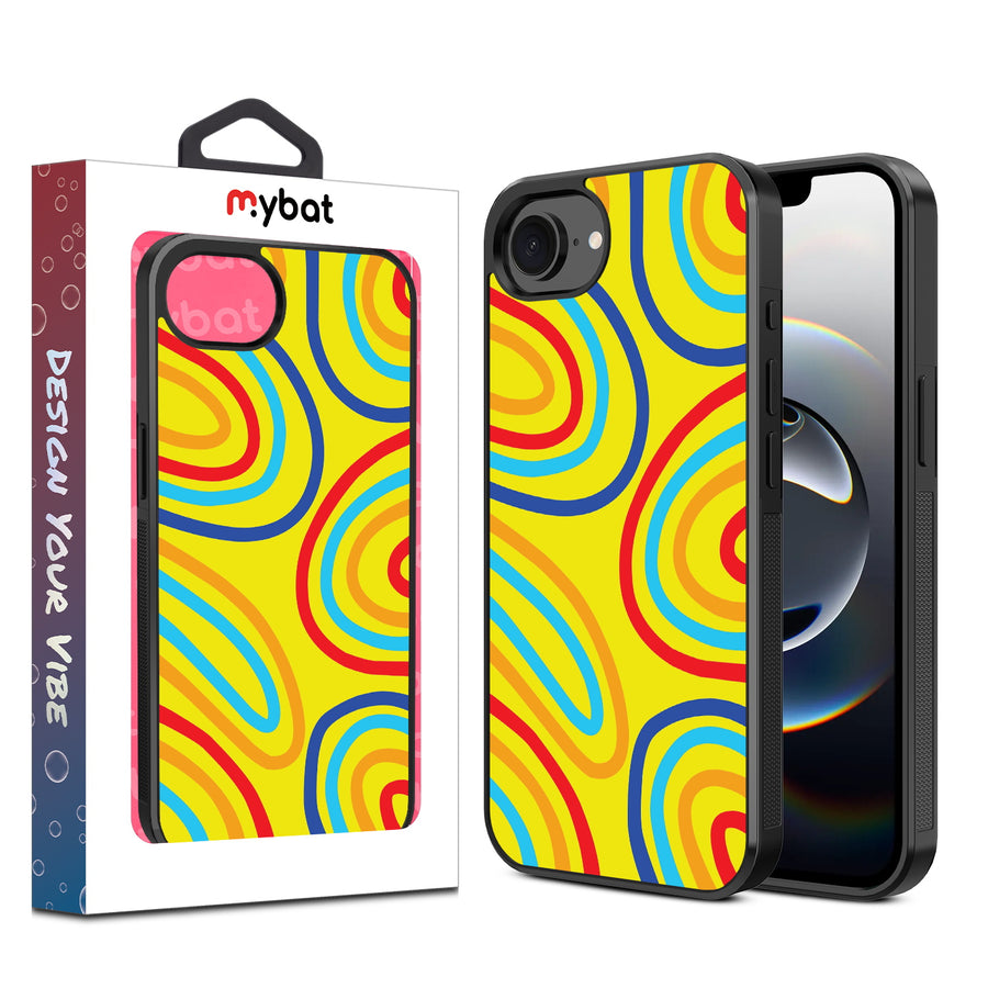 MyBat Design Lab Series Case for Apple iPhone 17e / 16e – Rainbow Waves - MIP16ECSLESM499-1.jpg