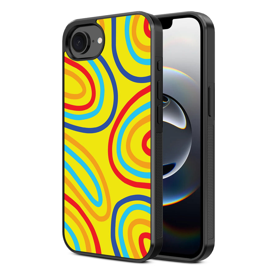 MyBat Design Lab Series Case for Apple iPhone 17e / 16e – Rainbow Waves - MIP16ECSLESM499-2.jpg