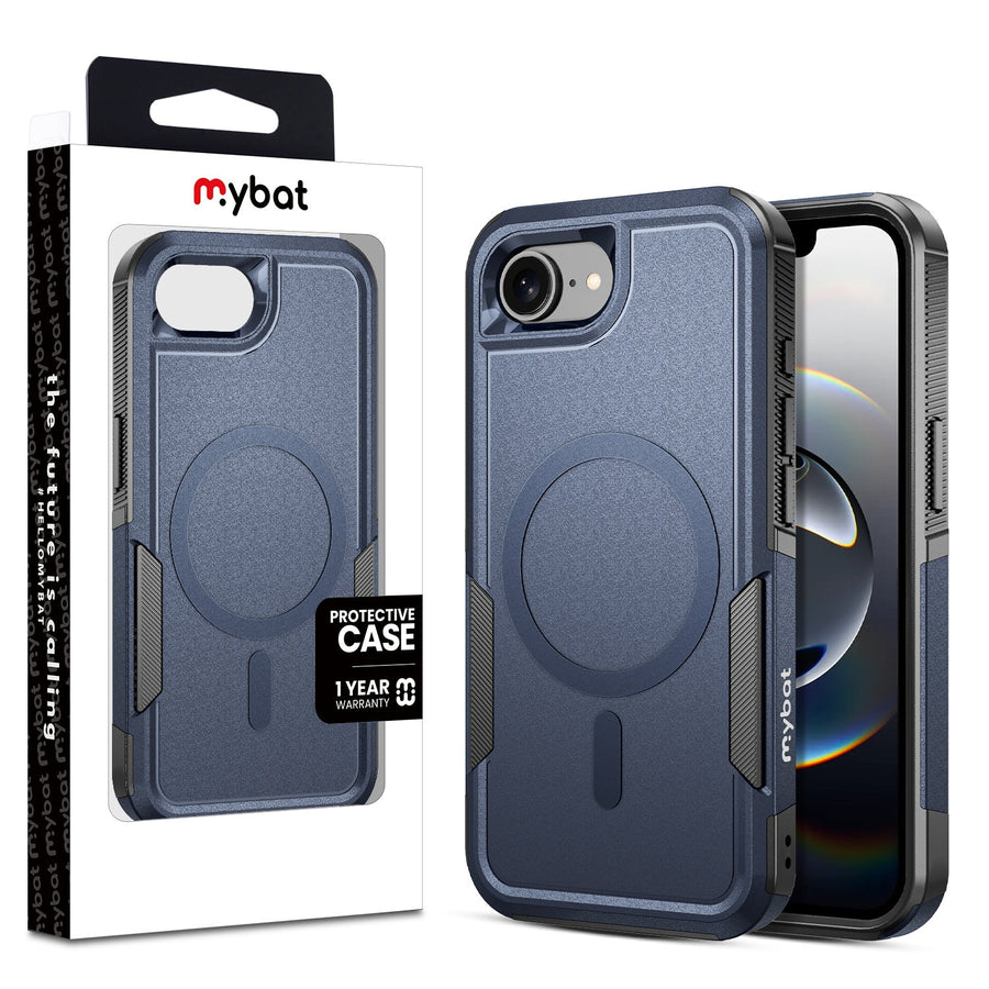 MyBat Fortress Series MagSafe Case for Apple iPhone 16e - Reflex Blue
