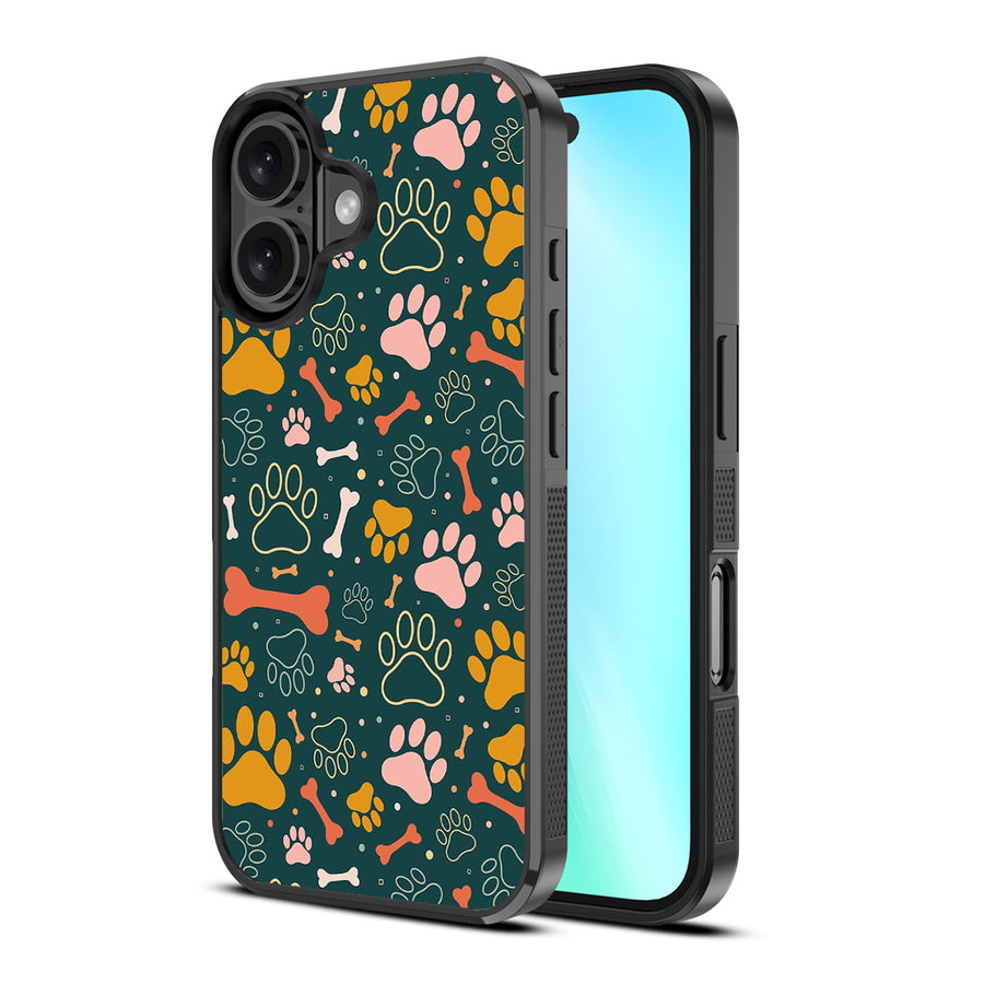 MyBat Design Lab Series Case for Apple iPhone 16 Plus - Paw Prints & Bones - MIP16MCSLESM003-2.jpg