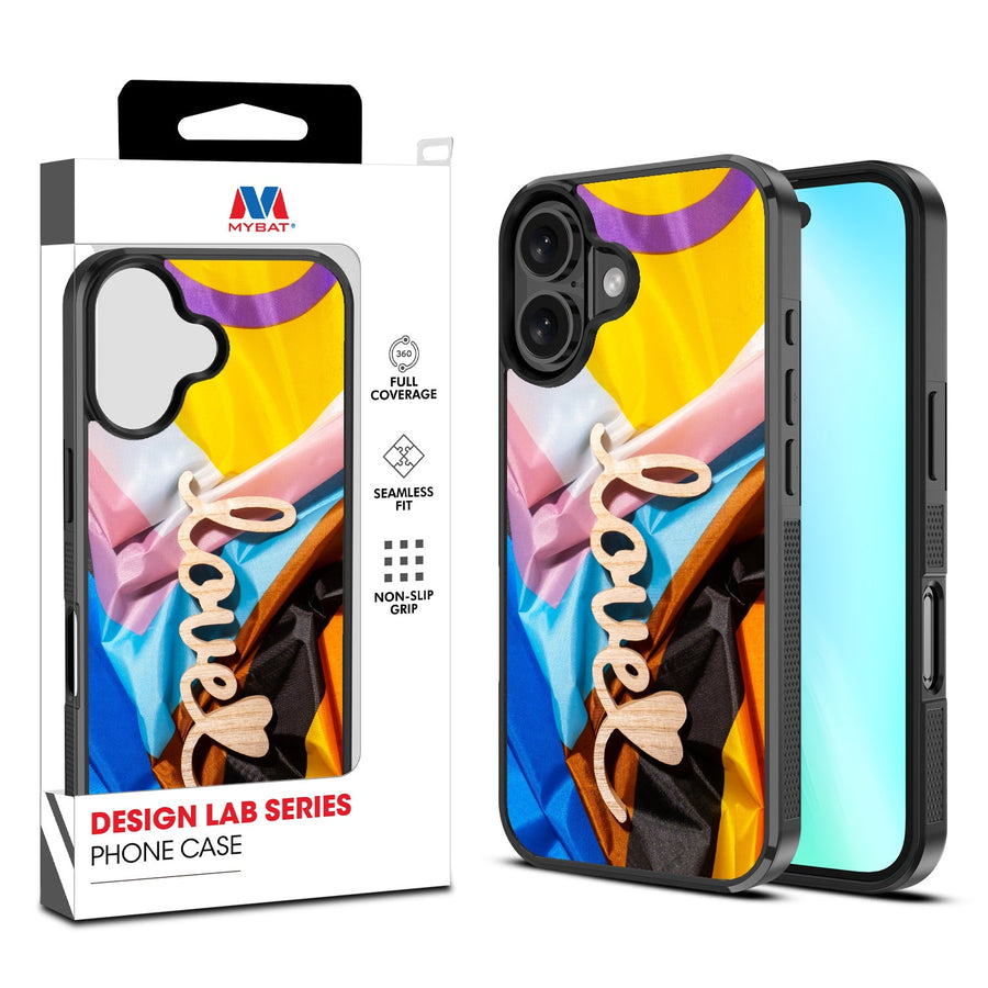 MyBat Design Lab Series Case for Apple iPhone 16 Plus - Love is Love