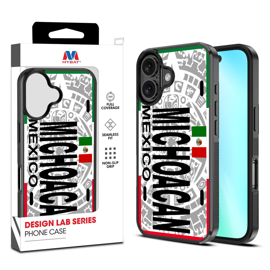 MyBat Design Lab Series Case for Apple iPhone 16 Plus - Michoacan Azteca
