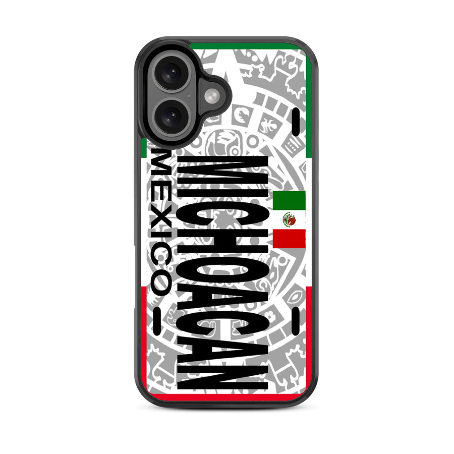 MyBat Design Lab Series Case for Apple iPhone 16 Plus - Michoacan Azteca - MIP16MCSLESM071-3.jpg