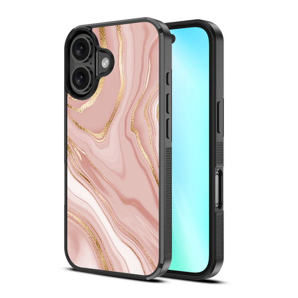 MyBat Design Lab Series Case for Apple iPhone 16 Plus - Pink Marble - MIP16MCSLESM107-2.jpg
