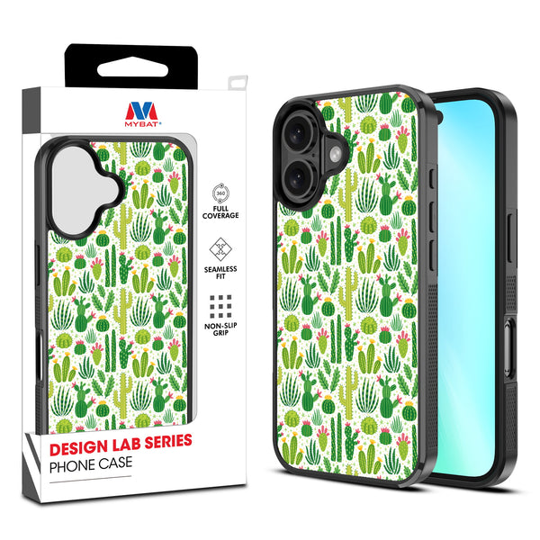 MyBat Design Lab Series Case for Apple iPhone 16 Plus - Succulents - MIP16MCSLESM123-1.jpg