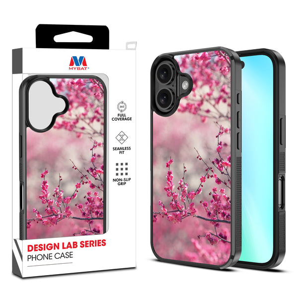 MyBat Design Lab Series Case for Apple iPhone 16 Plus - Sakura Blooms - MIP16MCSLESM132-1.jpg