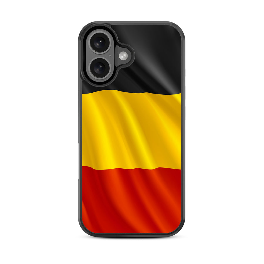 MyBat Design Lab Series Case for Apple iPhone 16 Plus - Belgium Flag - MIP16MCSLESM142-3.jpg