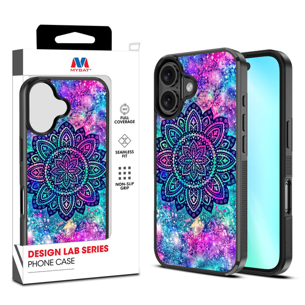 MyBat Design Lab Series Case for Apple iPhone 16 Plus - Cosmic Mandala - MIP16MCSLESM165-1.jpg