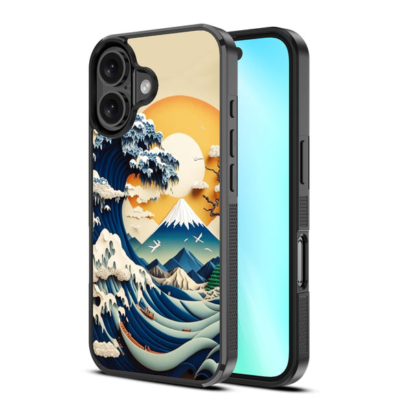 MyBat Design Lab Series Case for Apple iPhone 16 Plus - The Great Wave - MIP16MCSLESM177-2.jpg