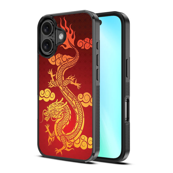 MyBat Design Lab Series Case for Apple iPhone 16 Plus - Golden Dragon - MIP16MCSLESM213-2.jpg