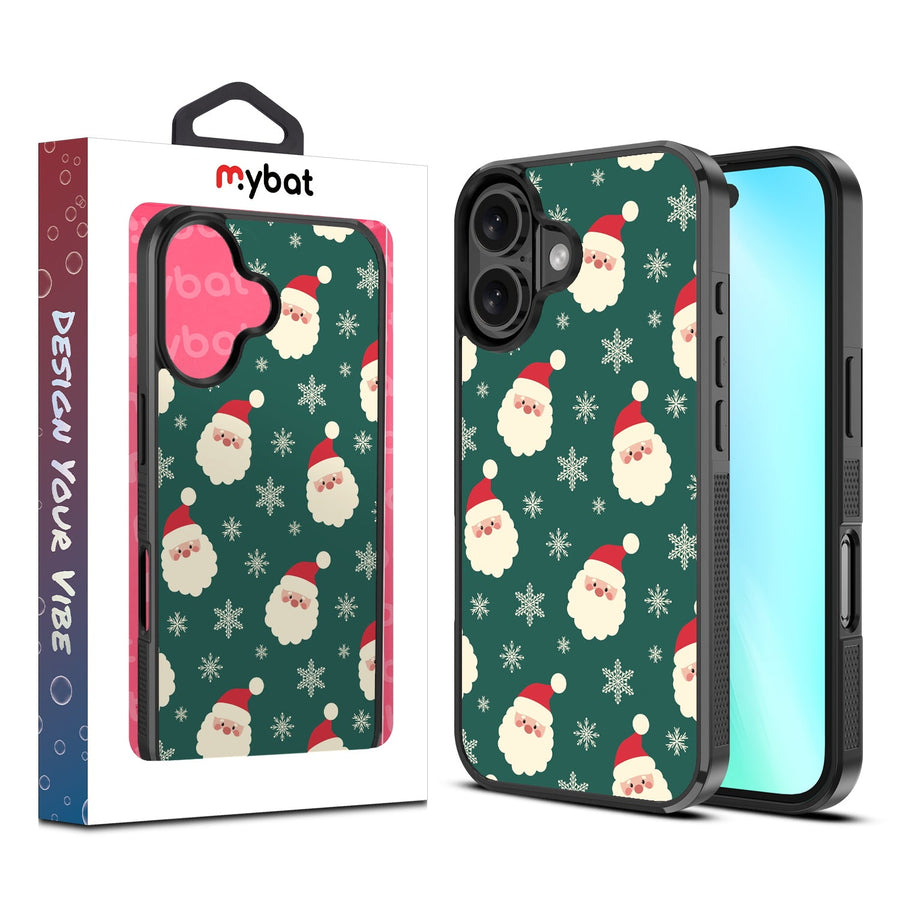 MyBat Design Lab Series Case for Apple iPhone 16 Plus - Jolly Saint Nick