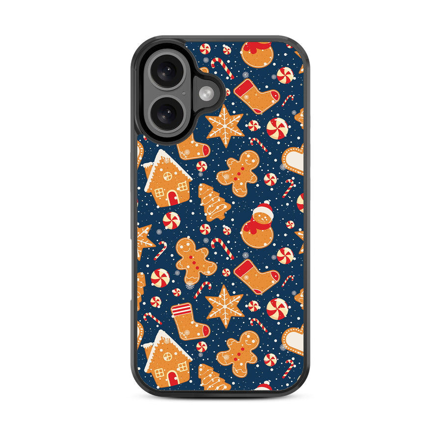 MyBat Design Lab Series Case for Apple iPhone 16 Plus - Gingerbread Cookies - MIP16MCSLESM273-3.jpg