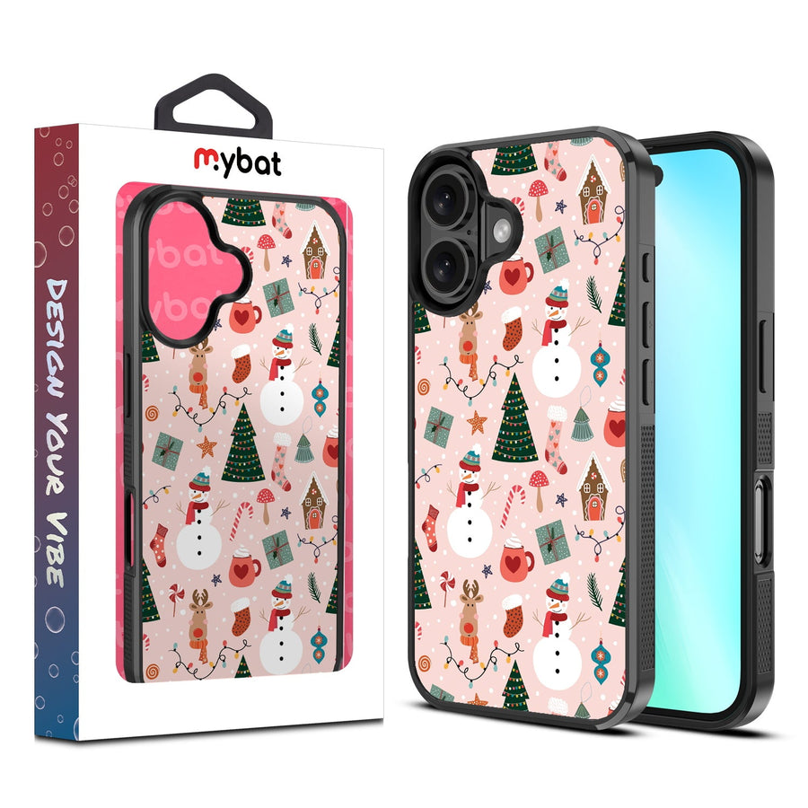 MyBat Design Lab Series Case for Apple iPhone 16 Plus - Holly Jolly Time