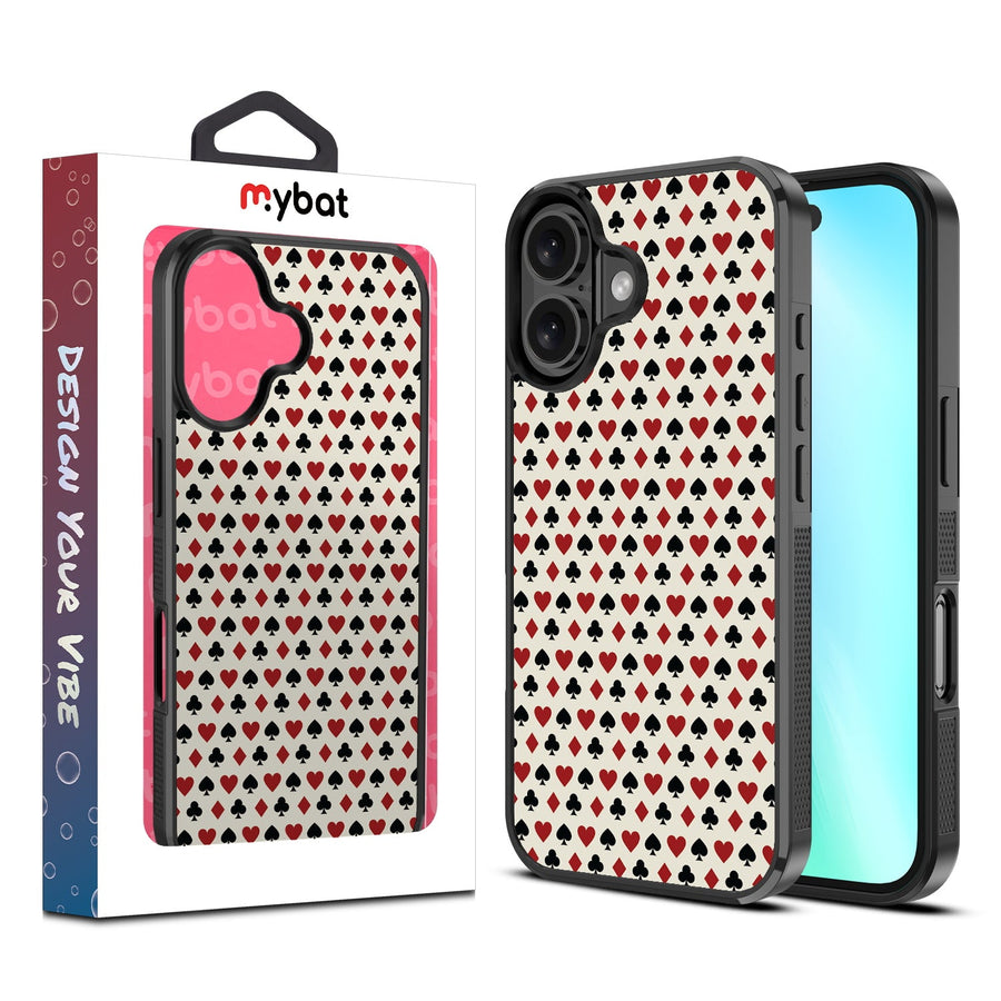 MyBat Design Lab Series Case for Apple iPhone 16 Plus - Royal Flush