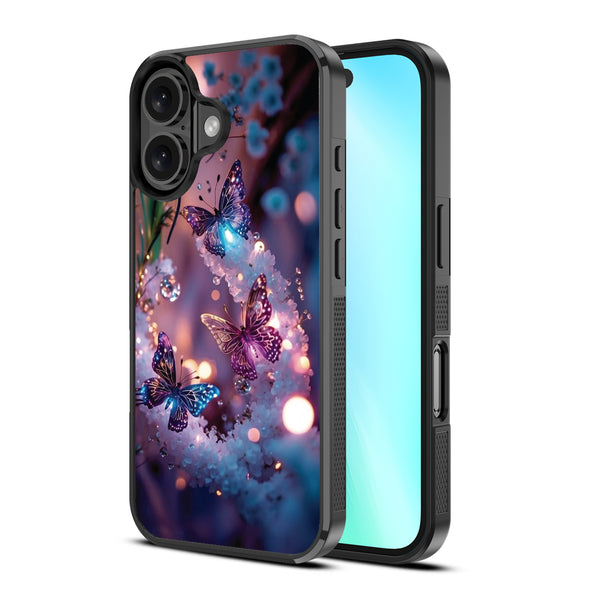MyBat Design Lab Series Case for Apple iPhone 16 Plus - Magical Butterflies - MIP16MCSLESM349-2.jpg