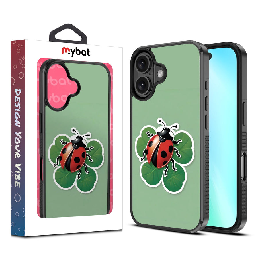 MyBat Design Lab Series Case for Apple iPhone 16 Plus - Ladybug Luck