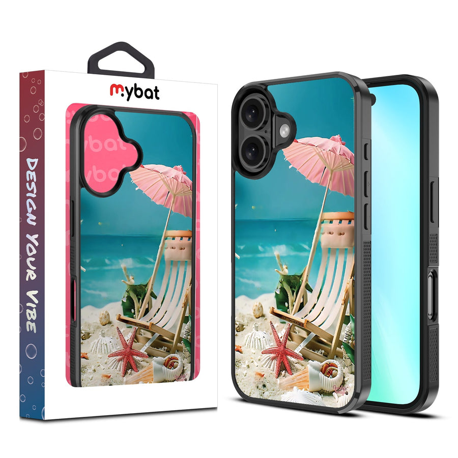 MyBat Design Lab Series Case for Apple iPhone 16 Plus - Sandy Shore