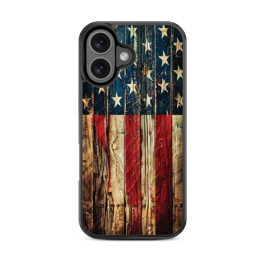 MyBat Design Lab Series Case for Apple iPhone 16 Plus - US Painted Flag - MIP16MCSLESM381-3.jpg