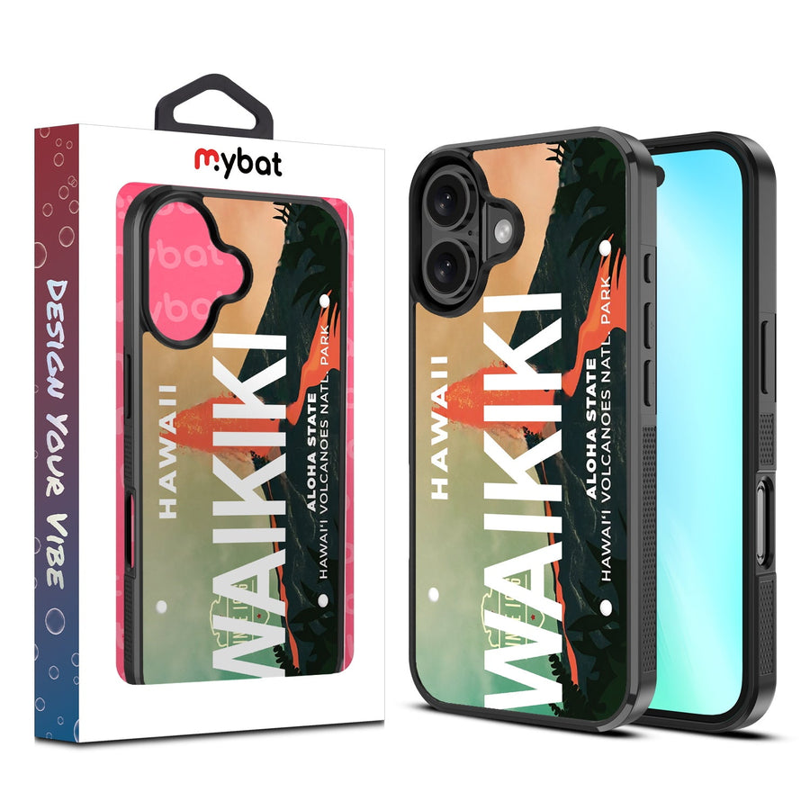 MyBat Design Lab Series Case for Apple iPhone 16 Plus - Waikiki Plate