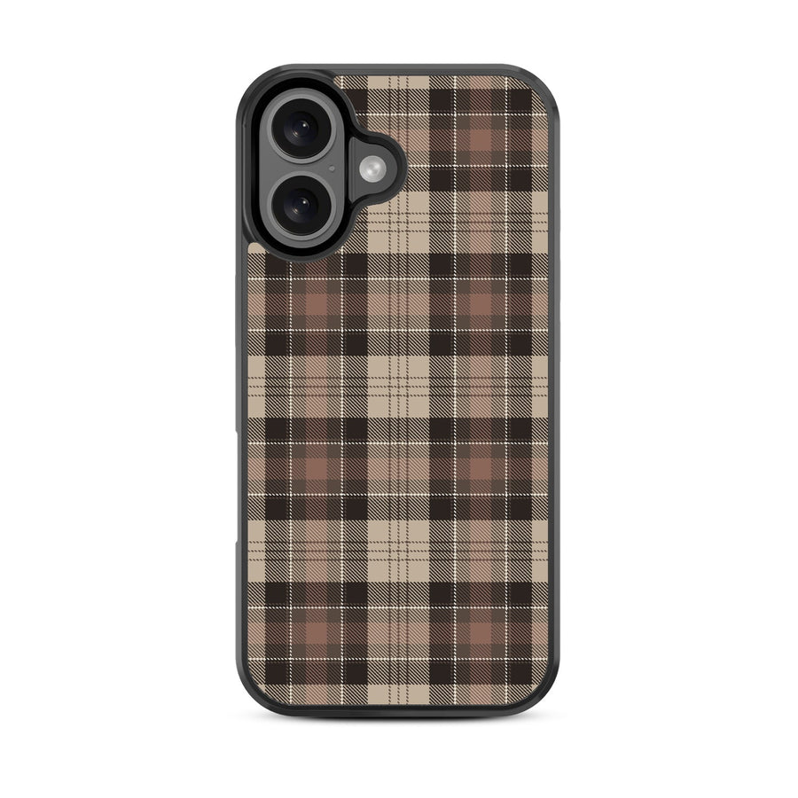 MyBat Design Lab Series Case for Apple iPhone 16 Plus - Mocha Flannel