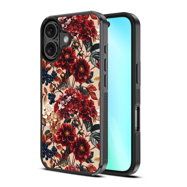 MyBat Design Lab Series Case for Apple iPhone 16 Plus - Rust & Bloom - MIP16MCSLESM449-2.jpg