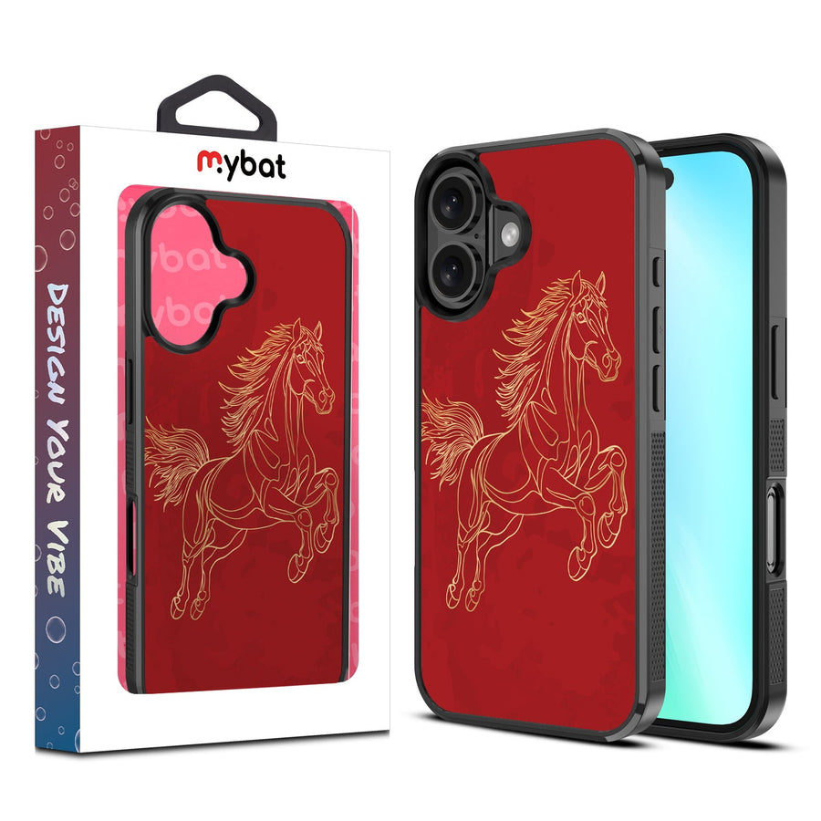 MyBat Design Lab Series Case for Apple iPhone 16 Plus - Fire Horse