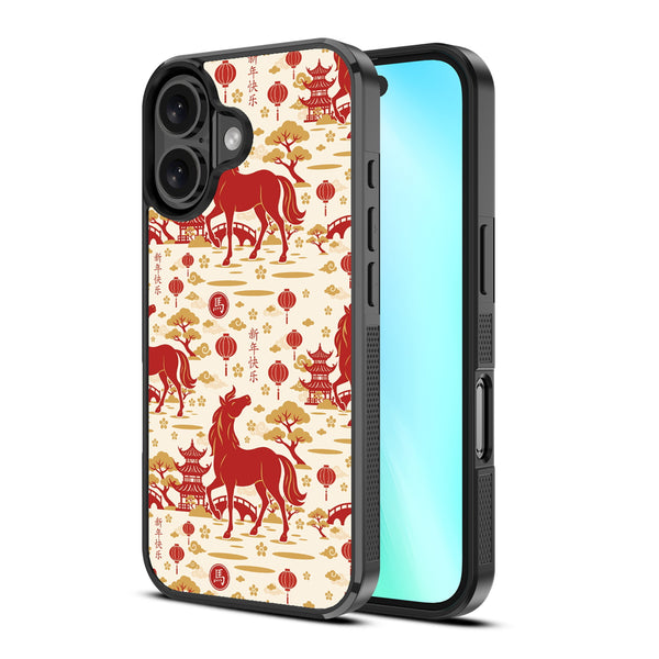 MyBat Design Lab Series Case for Apple iPhone 16 Plus - Year of the Horse - MIP16MCSLESM461-2.jpg