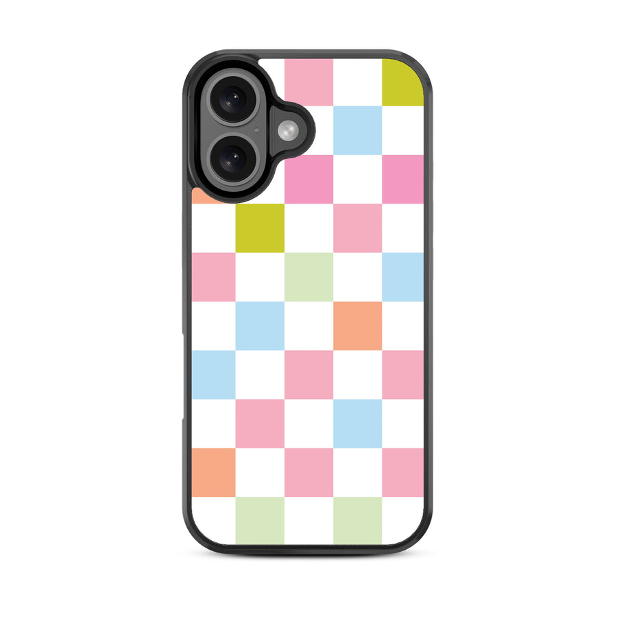 MyBat Design Lab Series Case for Apple iPhone 16 Plus - Pastel Check - MIP16MCSLESM480-3.jpg