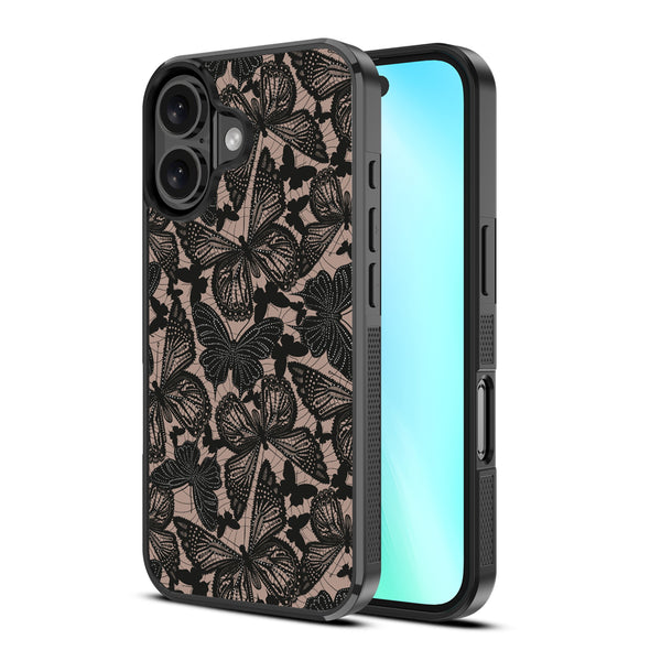 MyBat Design Lab Series Case for Apple iPhone 16 Plus - Midnight Monarch - MIP16MCSLESM488-2.jpg