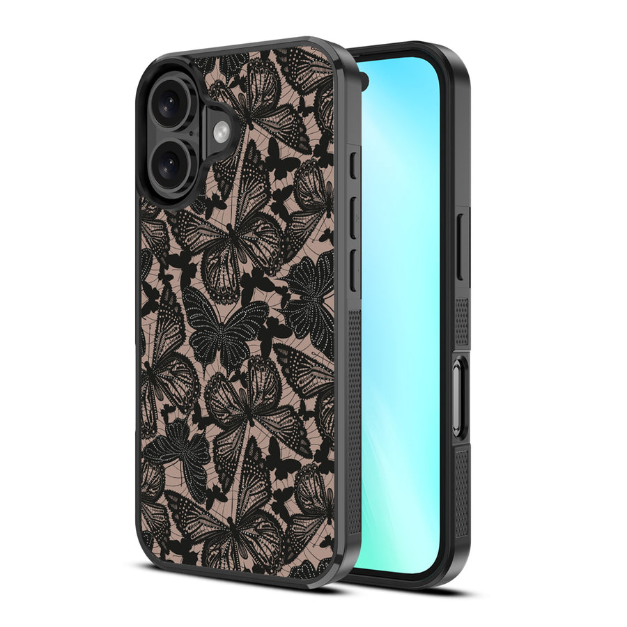 MyBat Design Lab Series Case for Apple iPhone 16 Plus - Midnight Monarch - MIP16MCSLESM488-2.jpg