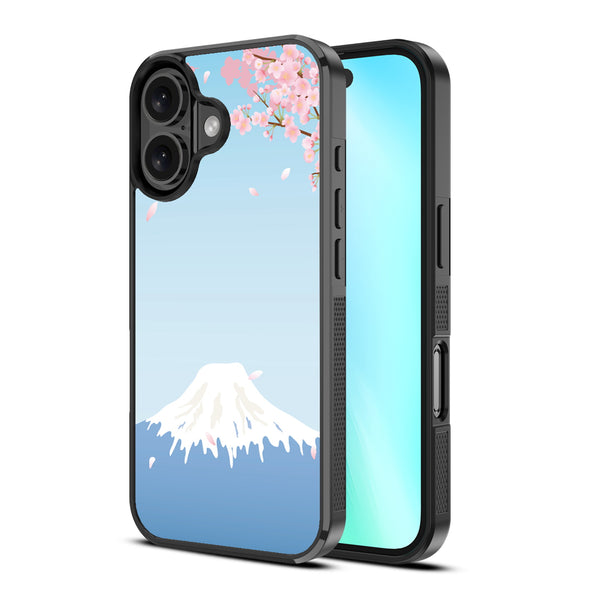 MyBat Design Lab Series Case for Apple iPhone 16 Plus - Fuji Blossoms - MIP16MCSLESM492-2.jpg