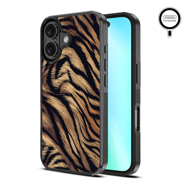 MyBat Design Lab Series MagSafe Case for Apple iPhone 16 Plus - Tiger Fur - MIP16MCSLESMSM006-2.jpg