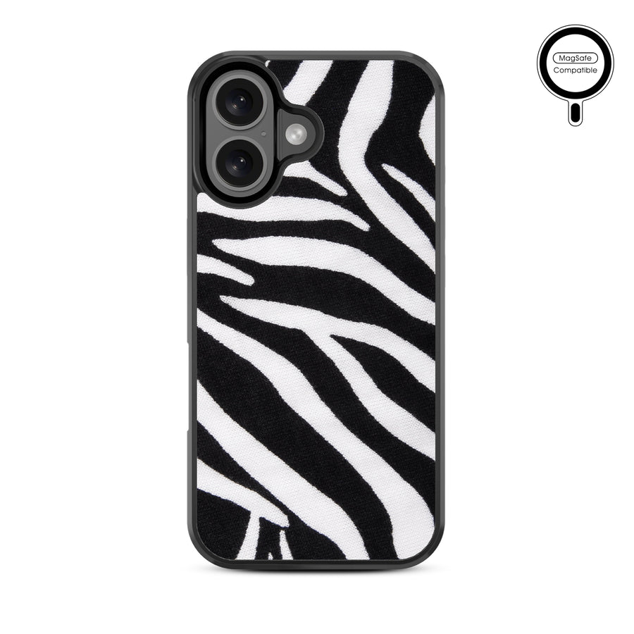 MyBat Design Lab Series MagSafe Case for Apple iPhone 16 Plus - Zebra Print - MIP16MCSLESMSM009-3.jpg