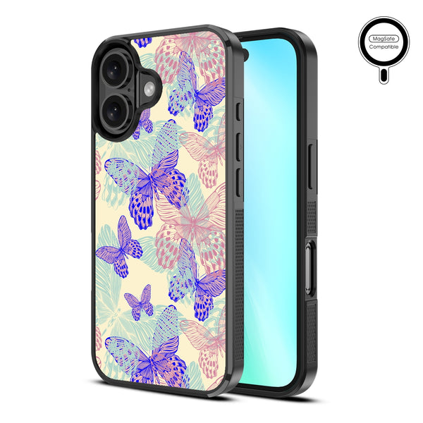MyBat Design Lab Series MagSafe Case for Apple iPhone 16 Plus - Butterflies - MIP16MCSLESMSM019-2.jpg