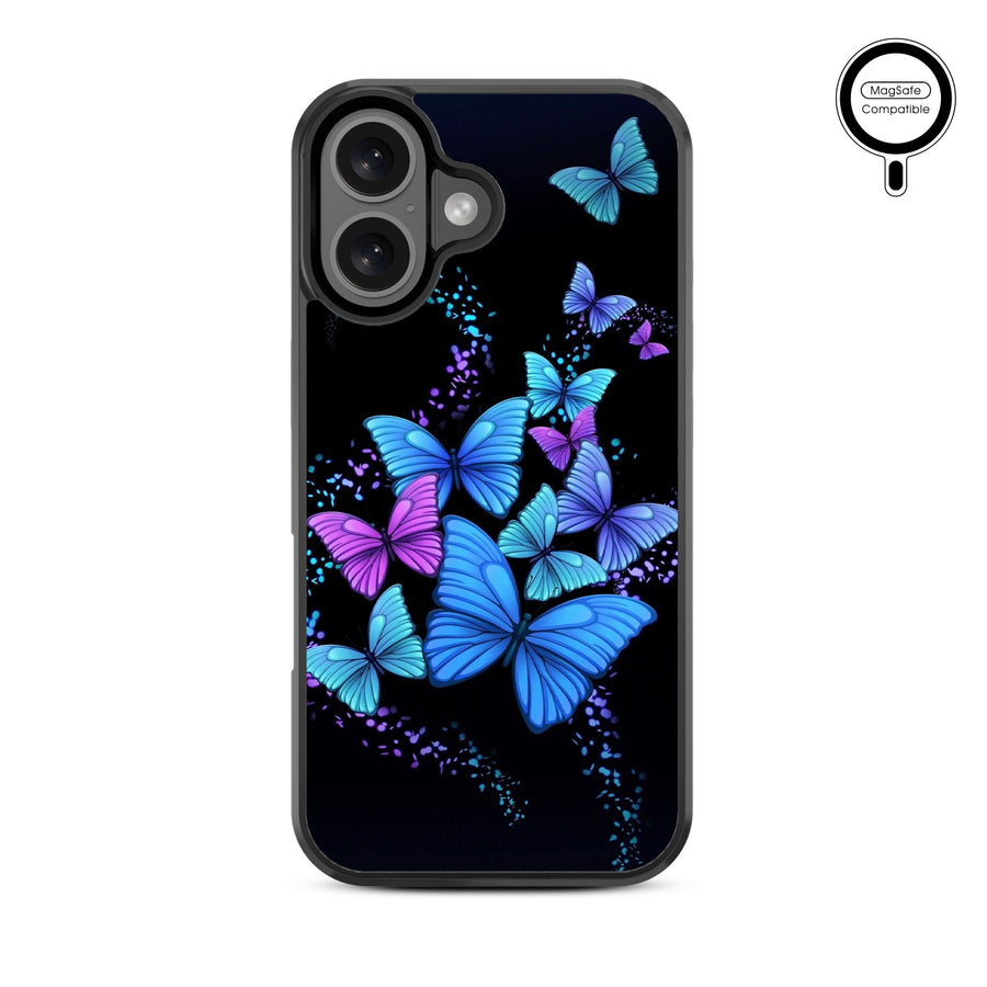MyBat Design Lab Series MagSafe Case for Apple iPhone 16 Plus - Butterfly Night - MIP16MCSLESMSM021-3.jpg