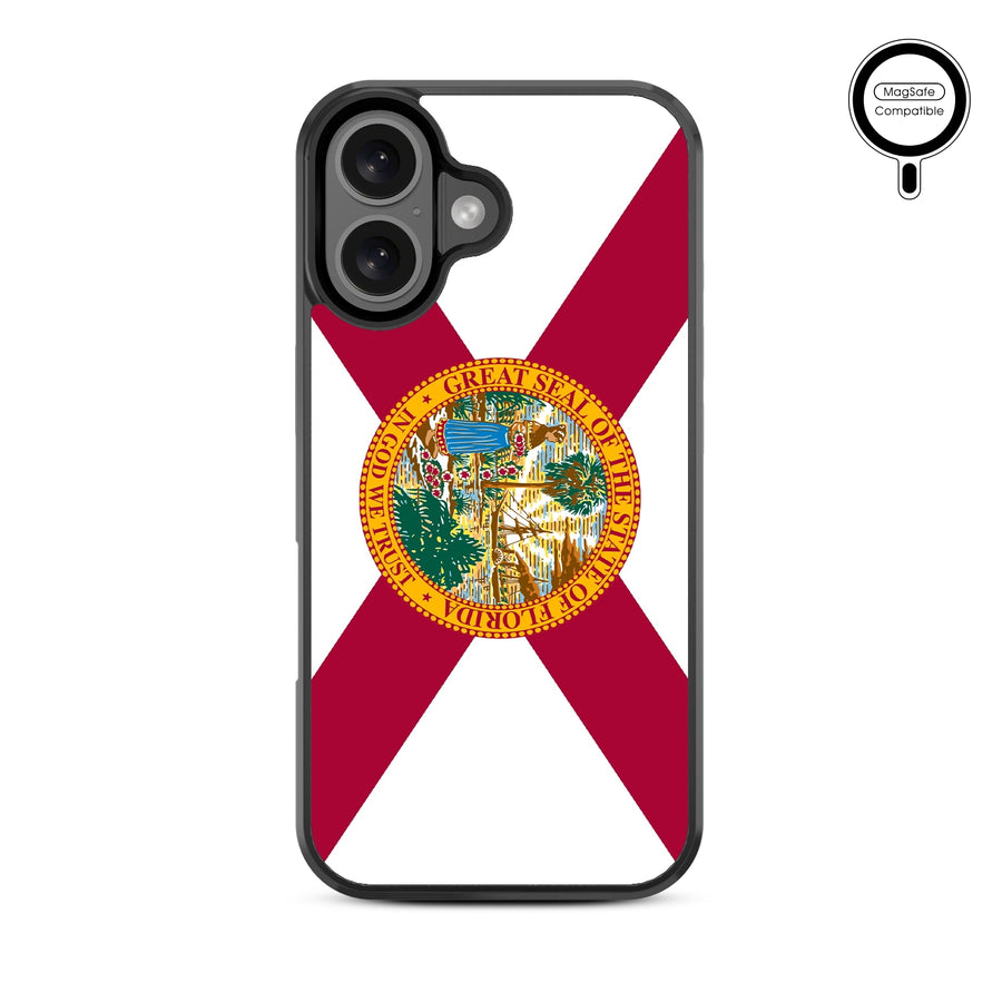 MyBat Design Lab Series MagSafe Case for Apple iPhone 16 Plus - Florida State Flag - MIP16MCSLESMSM028-3.jpg