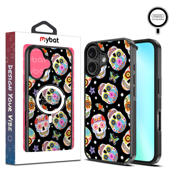 MyBat Design Lab Series MagSafe Case for Apple iPhone 16 Plus - Day of the Dead - MIP16MCSLESMSM056-1.jpg