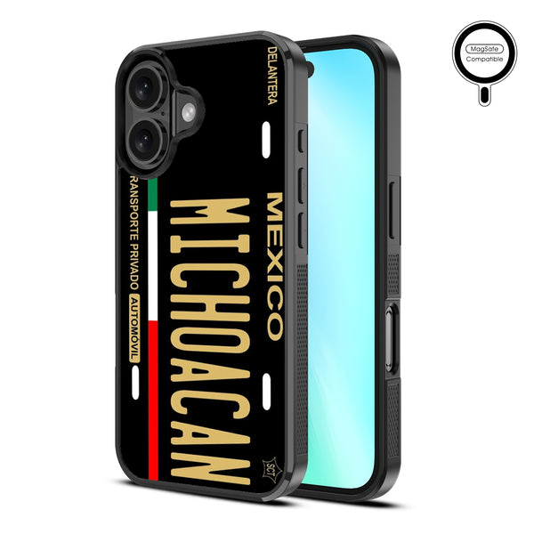 MyBat Design Lab Series MagSafe Case for Apple iPhone 16 Plus - Michoacan Black - MIP16MCSLESMSM073-2.jpg