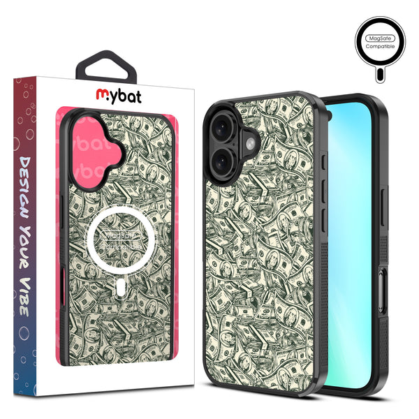 MyBat Design Lab Series MagSafe Case for Apple iPhone 16 Plus - Money Stack - MIP16MCSLESMSM082-1.jpg