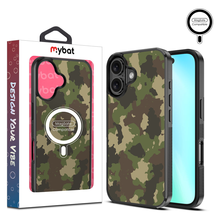 MyBat Design Lab Series MagSafe Case for Apple iPhone 16 Plus - Army Camouflage - MIP16MCSLESMSM120-1.jpg