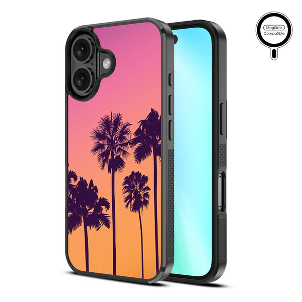 MyBat Design Lab Series MagSafe Case for Apple iPhone 16 Plus - Palm Tree Sunset - MIP16MCSLESMSM136-2.jpg