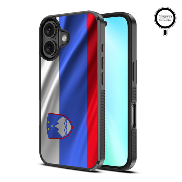 MyBat Design Lab Series MagSafe Case for Apple iPhone 16 Plus - Slovenia Flag - MIP16MCSLESMSM158-2.jpg